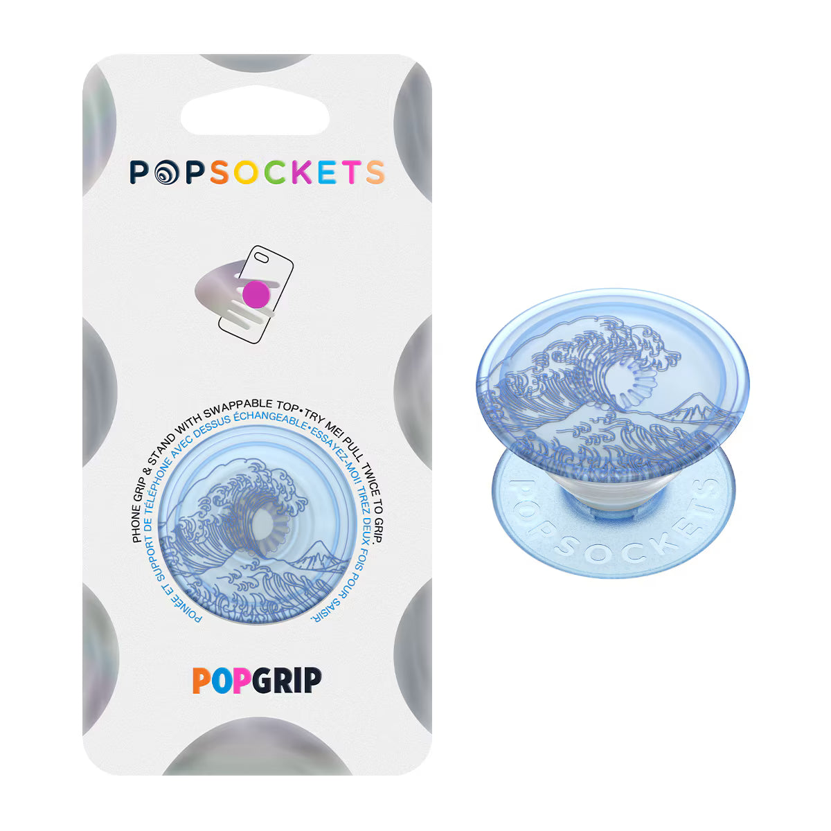 PopSockets   POPGRIP Phone Grip Ocean ( 1107878) (MSRP $19.99)