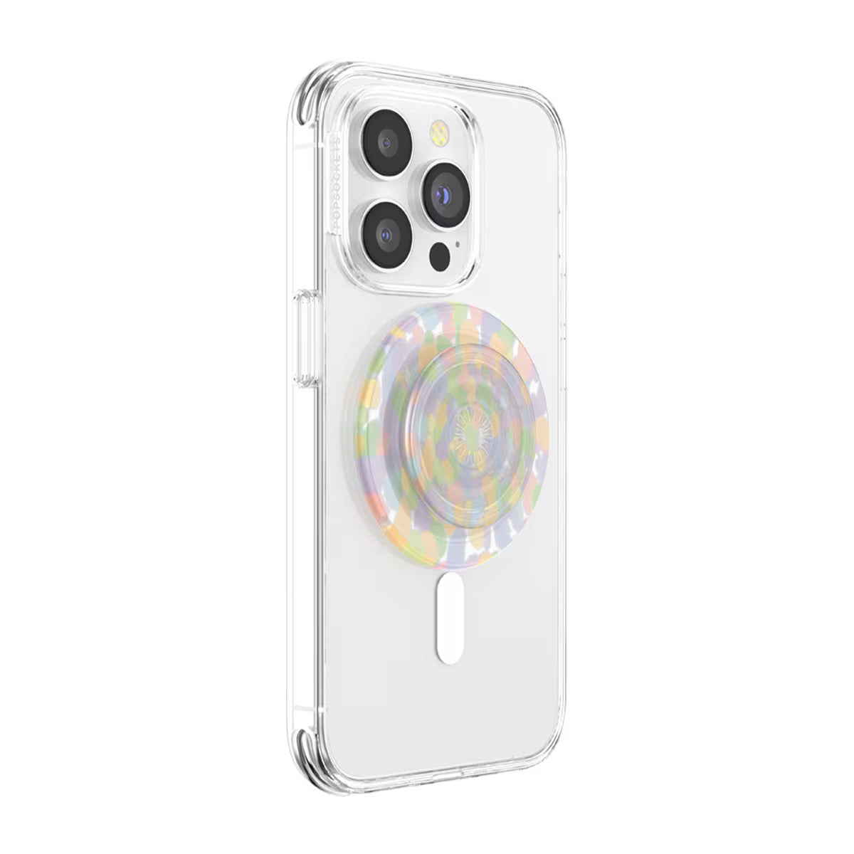 PopSockets   MagSafe POPGRIP Swappable Phone Grip Rainbow Glass (1103143) (MSRP $39.99)