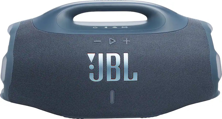JBL Boombox 4, Portable Bluetooth Speaker, JBL Pro Sound with AI Sound Boost, IP68 Waterproof/Dustproof, Up to 34H Playtime, Auracast Multi-Speaker Connection, Two Bass Boost Settings.  Blue  (1108085) (MSRP $699.99)