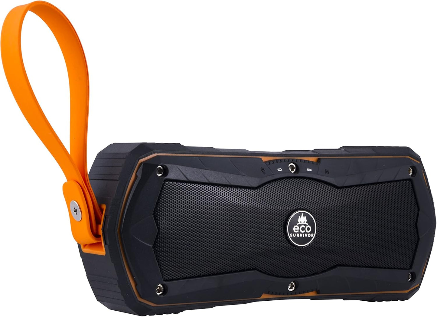 EcoSurvivor Portable USB Charging Bluetooth Speaker, Built in Battery Backup - Black  (1107711)
