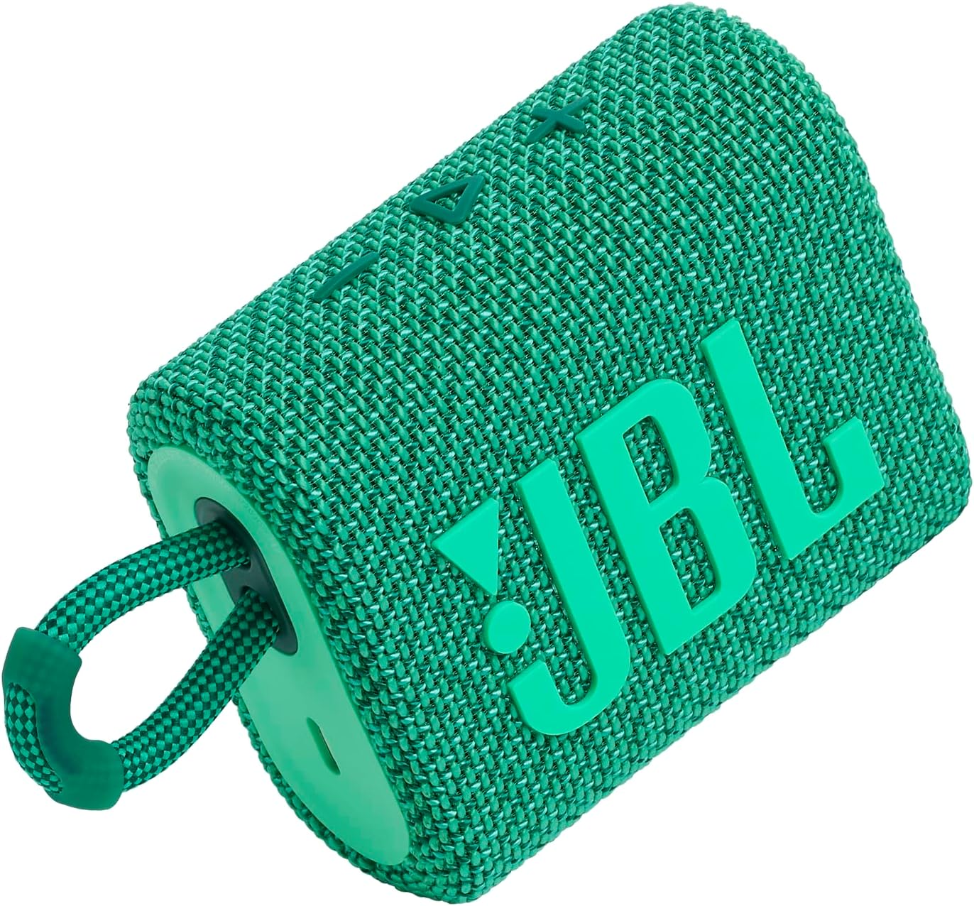 JBL Go 3: Portable Speaker with Bluetooth, Built-in Battery, Waterproof and Dustproof Feature - ECO GREEN (1107728)