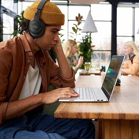 JBL Tune 770NC - Adaptive Noise Cancelling with Smart Ambient Wireless Over-Ear Headphones, Bluetooth 5.3, Up to 70H Battery Life with Speed Charge, Lightweight, Comfortable & Foldable Design (Black) ( 1107652) (MSRP $149.99)