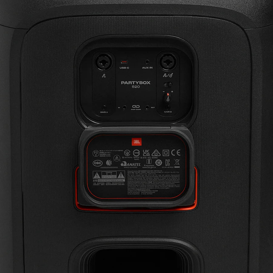 JBL - Partybox 520 Portable Wireless Party Speaker - 2025 - Black ( 1103691) (MSRP $899.99)