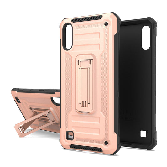 SAMSUNG A10E KICKSTAND CASE - ROSE GOLD (4137)