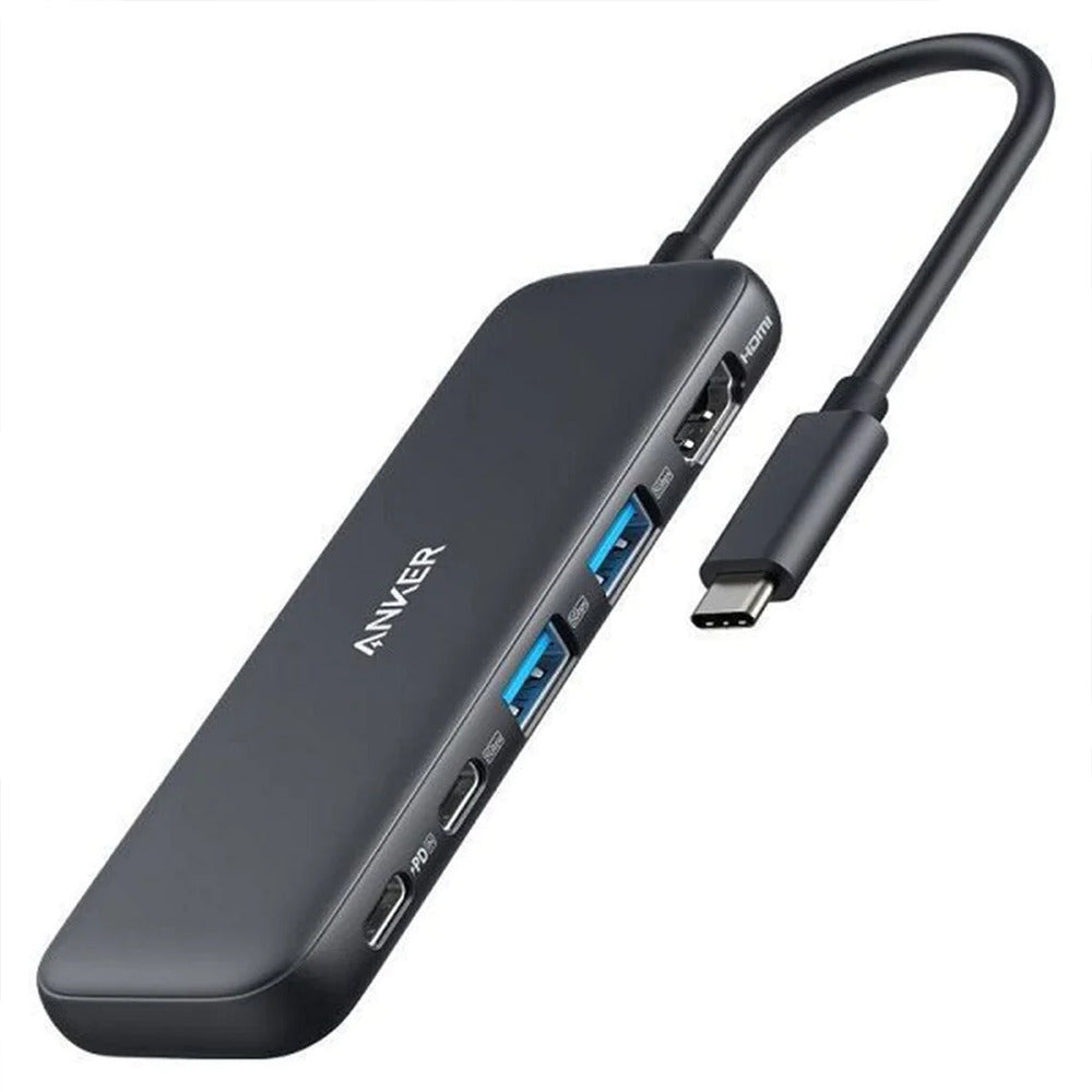 ANKER POWEREXTEND 5-IN-1 USB-C HUB - BLACK   (1105975)