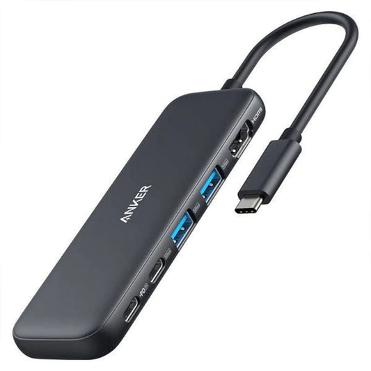 ANKER POWEREXTEND 5-IN-1 USB-C HUB - BLACK   (1105975)