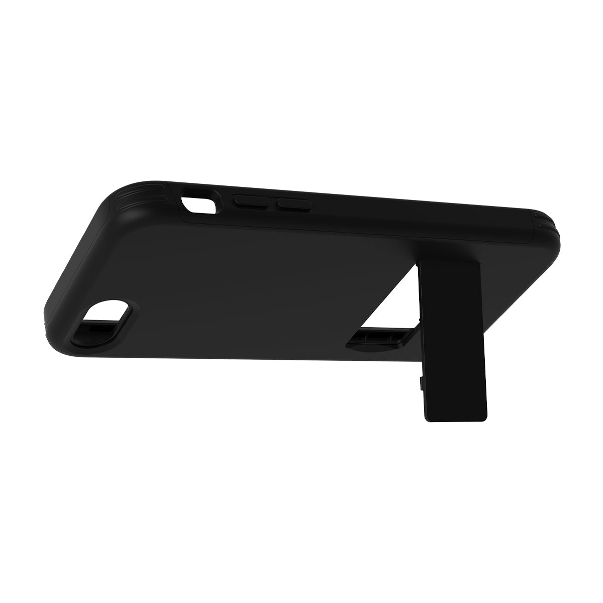 Apple iPhone SE 2020-22 QUICKCELL ADVOCATE Dual-layer Kickstand Case - MATTE BLACK (1105243)
