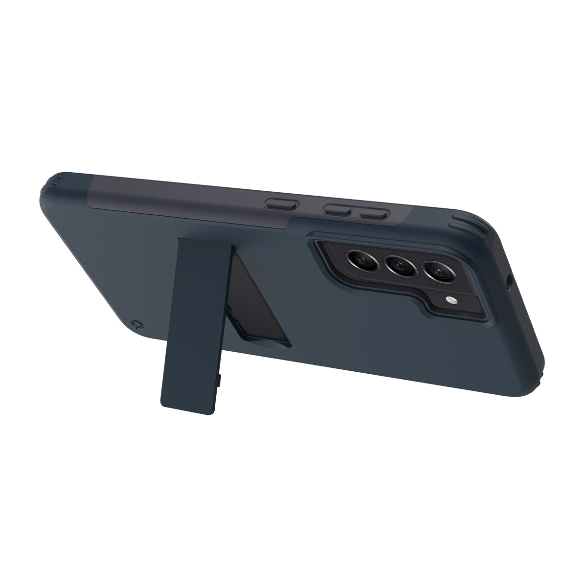 Samsung Galaxy S21 FE/FE 5G QUIKCELL ADVOCATE Dual-Layer Kickstand Case  - SLATE BLUE (1104068)