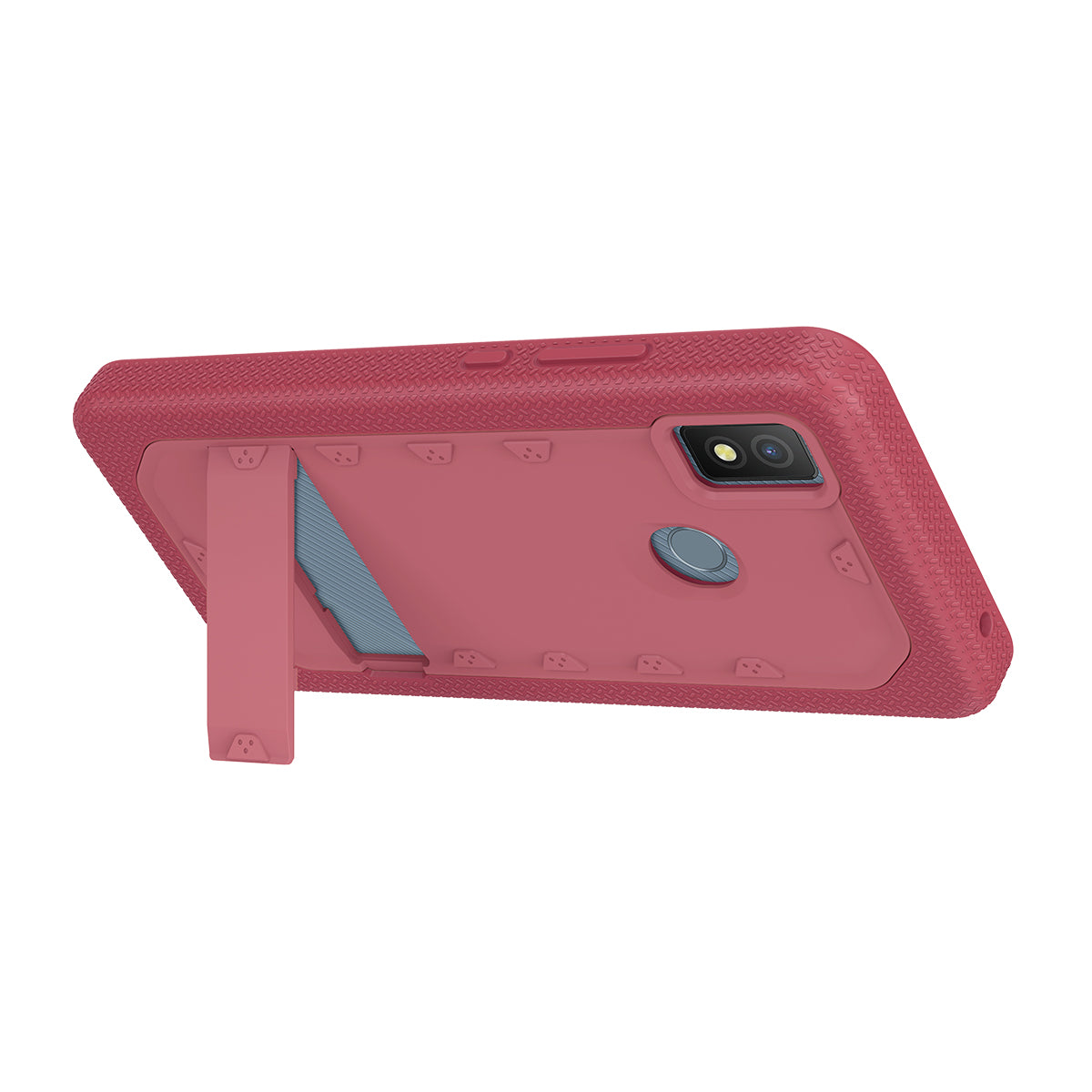 Cricket Icon 4 ICON QUIKCELL GRAND ADVOCATE Dual-Layer Kickstand Case - DESERT PINK (1105063)