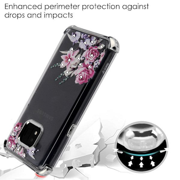 Samsung Galaxy J2 Pure / J2 Core / J2 Diamante Klarion Candy Skin Cover - Electroplating Silver (752)