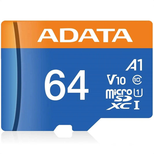 ADATA Micro SD Card (Class 10) 64G - Black (1108256)(MSRP $59.99)