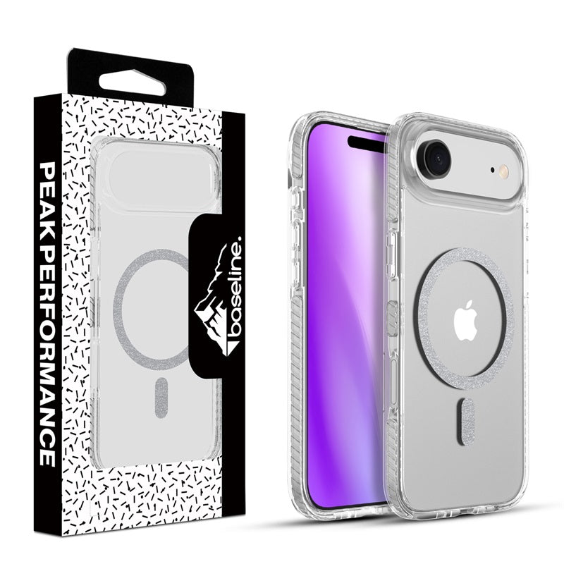 baseline Shimmer Series MagSafe Case for Apple iPhone Air - Silver ( 1103468) (MSRP $39.99)