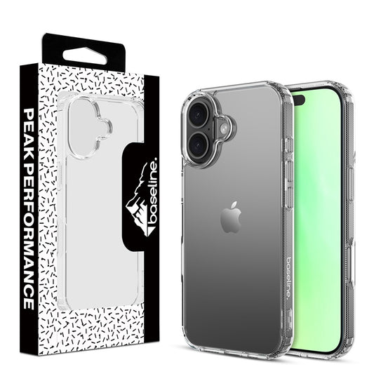 baseline Sturdy Gummy Cover for Apple iPhone 17 - Highly Transparent Clear / Transparent Clear (1103271) (MSRP $39.99)