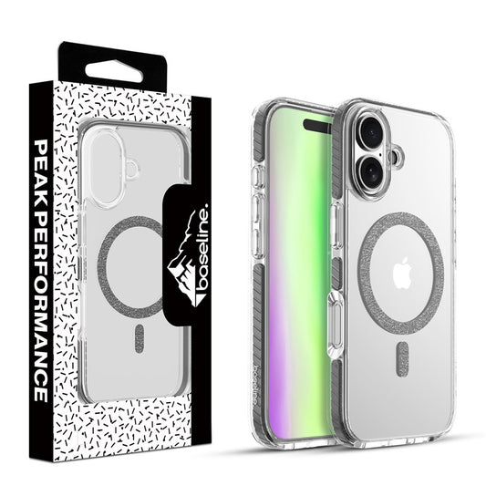 baseline Shimmer Series MagSafe Case for Apple iPhone 17 - Black (1103279) (MSRP $49.99)