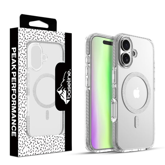 baseline Shimmer Series MagSafe Case for Apple iPhone 17 - Silver (1103270) (MSRP $49.99)