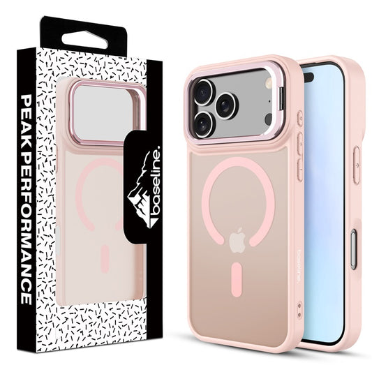 baseline InFrame MagSafe Case with Kickstand for Apple iPhone 17 Pro Max - Pink (1103307) (MSRP $49.99)