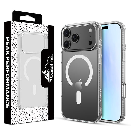 baseline Clear Series w/ MagSafe Case for Apple iPhone 17 Pro Max - Transparent Clear (1103309) (MSRP $49.99)