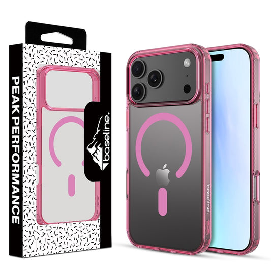 baseline Clear Series w/ MagSafe Case for Apple iPhone 17 Pro Max - Transparent Pink (1103310) (MSRP $49.99)