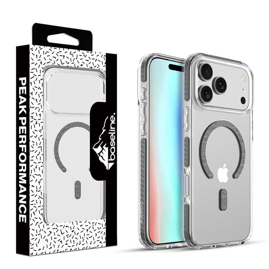 baseline Shimmer Series MagSafe Case for Apple iPhone 17 Pro Max - Black (1103312) (MSRP $49.99)