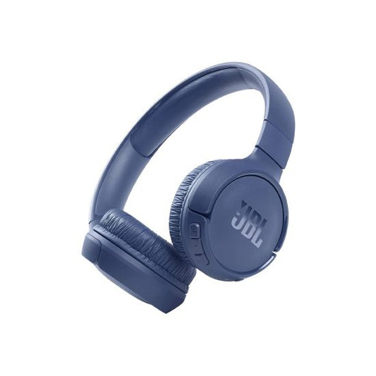 JBL Tune 510Bt Wireless Bluetooth 5.0 On-Ear Headphones - JBL Pure Bass Sound - Black - 40 Hour Battery Life and Speed Charge - Hands-Free Calls - Siri/Google - Blue (1105498)