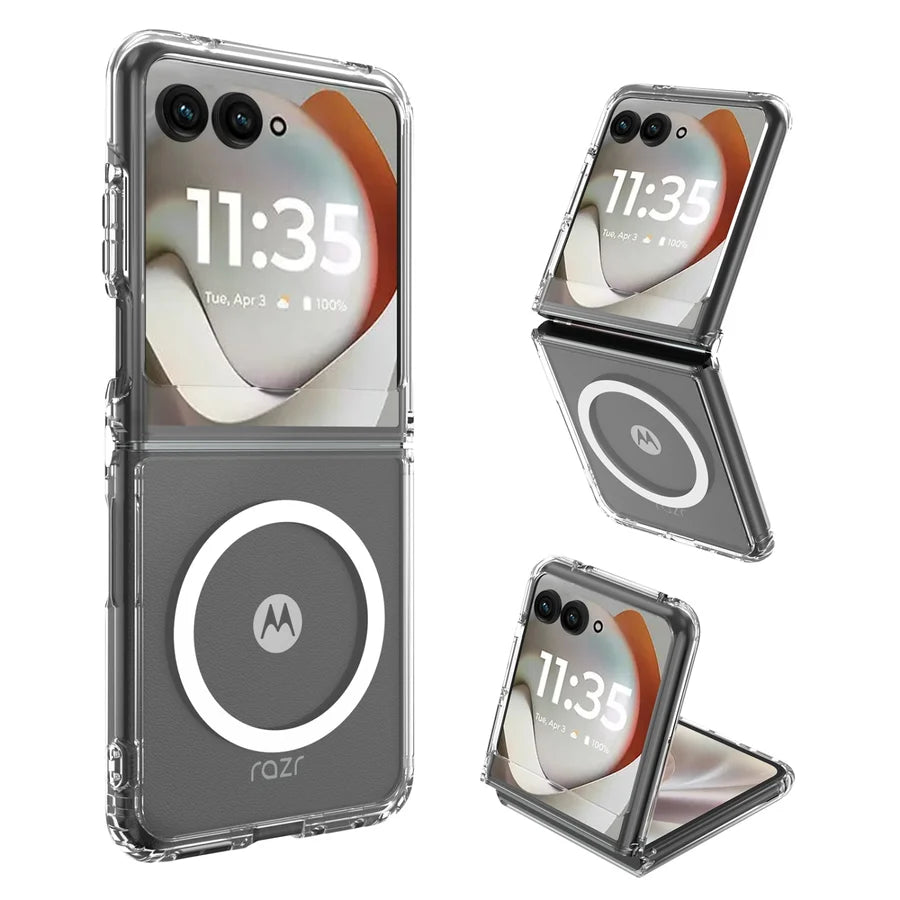 baseline Clear Series MagSafe Case for Motorola razr (2026 / 2025 / 2024) - Clear  (1108138) (MSRP $59.99)