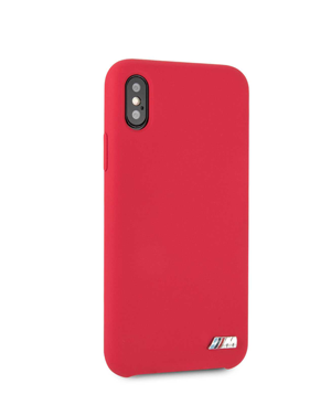 iPhone X/XS BMW Red Silicone Hard Case(128)
