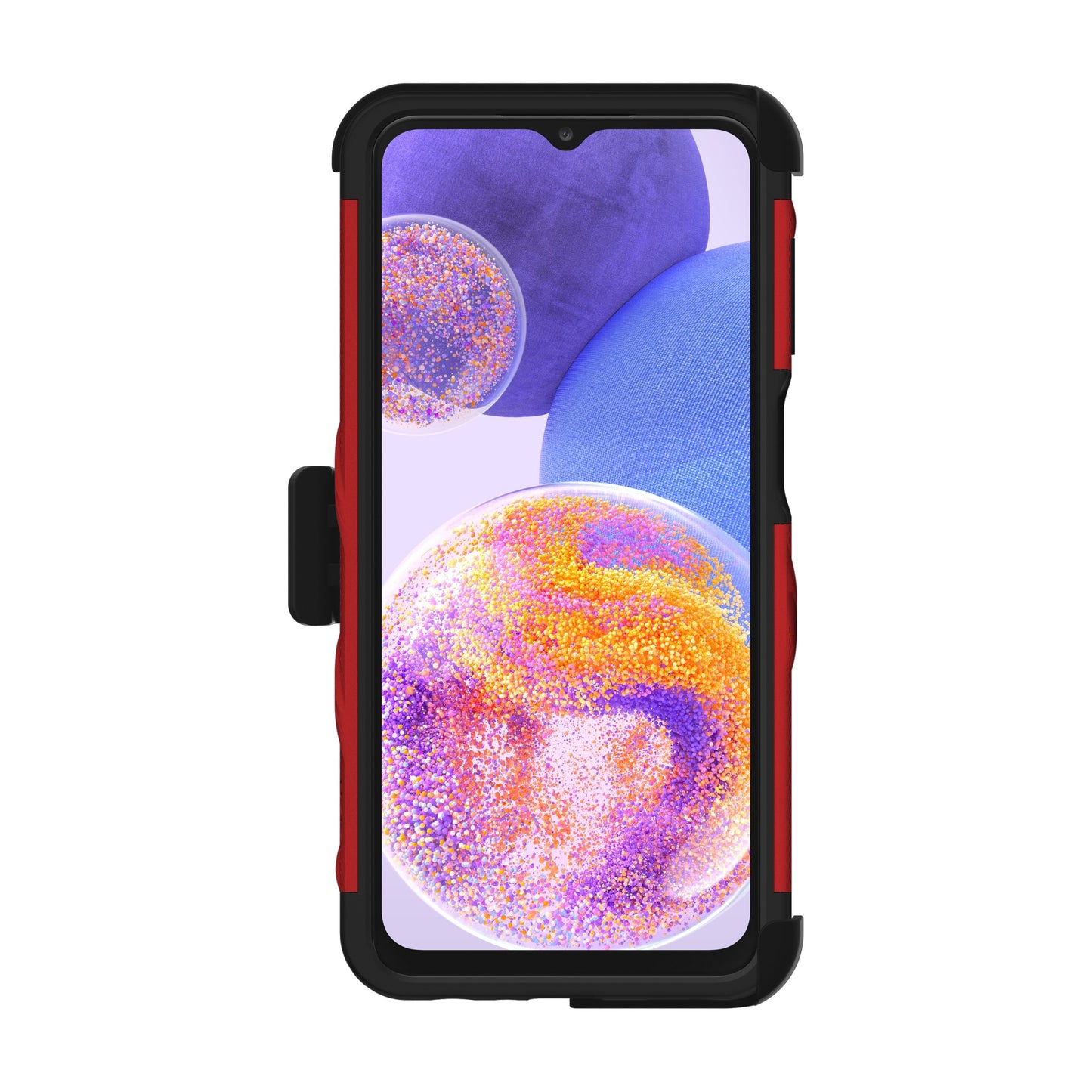 SAMSUNG GALAXY A23 5G ZIZO BOLT BUNDLE CASE WITH TEMPERED GLASS - RED (1104842)