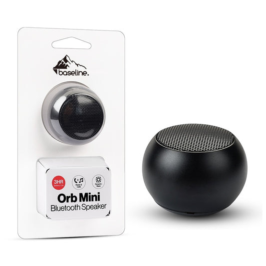 baseline Orb Mini Wireless Speaker – Black  ( 1103686) (MSRP $39.99)