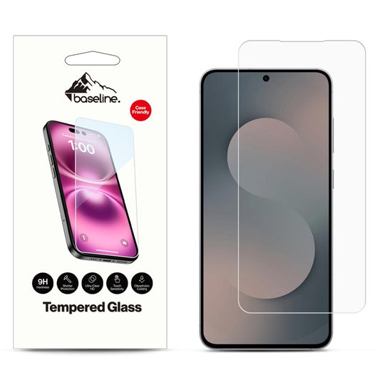 baseline Tempered Glass Screen Protector (2.5D) for Samsung Galaxy S25 Fan Edition - Clear ( 1103704) (MSRP $39.99)