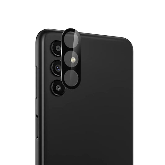 Samsung A14 5G Camera Lens Colored Edge Tempered(2.5D) - Black  (1105392)