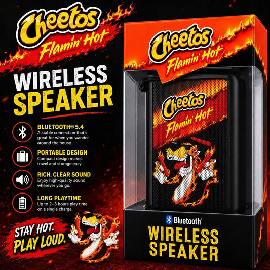 CANDY WIRELESS SPEAKER - ESPCH-12-ST - Cheetos ( 1108019) (MSRP $69.99)
