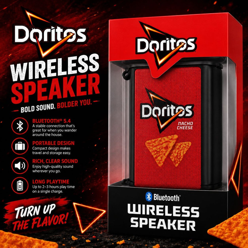 CANDY WIRELESS SPEAKER - ESPDO-12-ST - Doritos  ( 1108020) (MSRP $69.99)