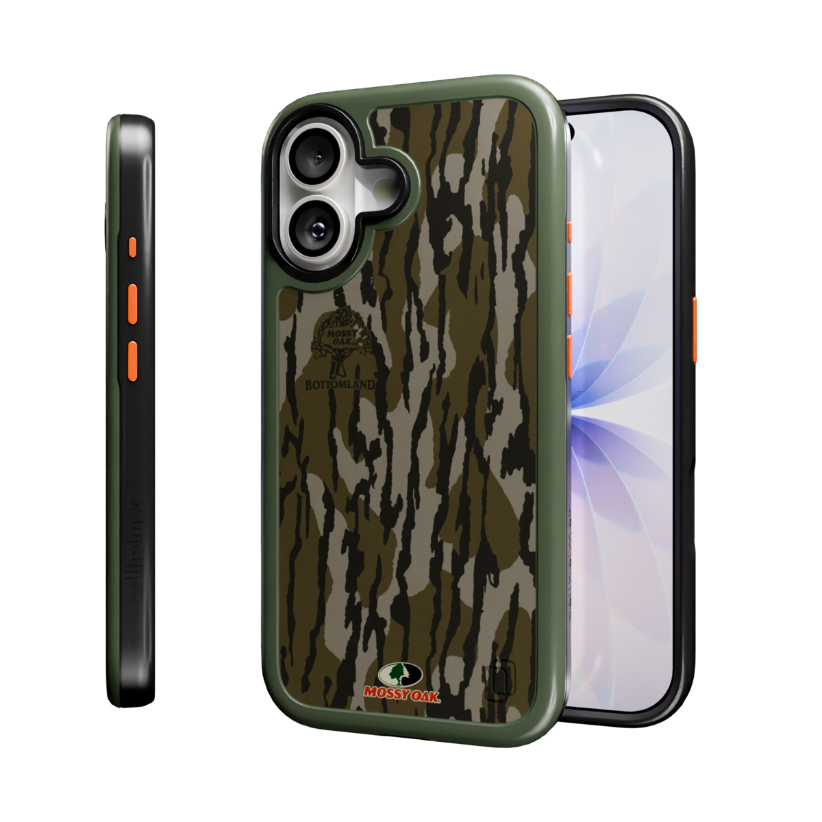 cellhelmet Fortitude Series for iPhone 17 - Mossy Oak Bottomlands ( 1107876) (MSRP $59.99)