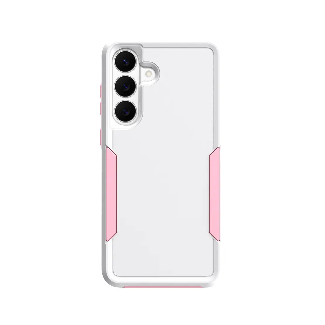 CLICK Impact Series Galaxy S26 FE Case - White & Pink (1108146) (MSRP $49.99)