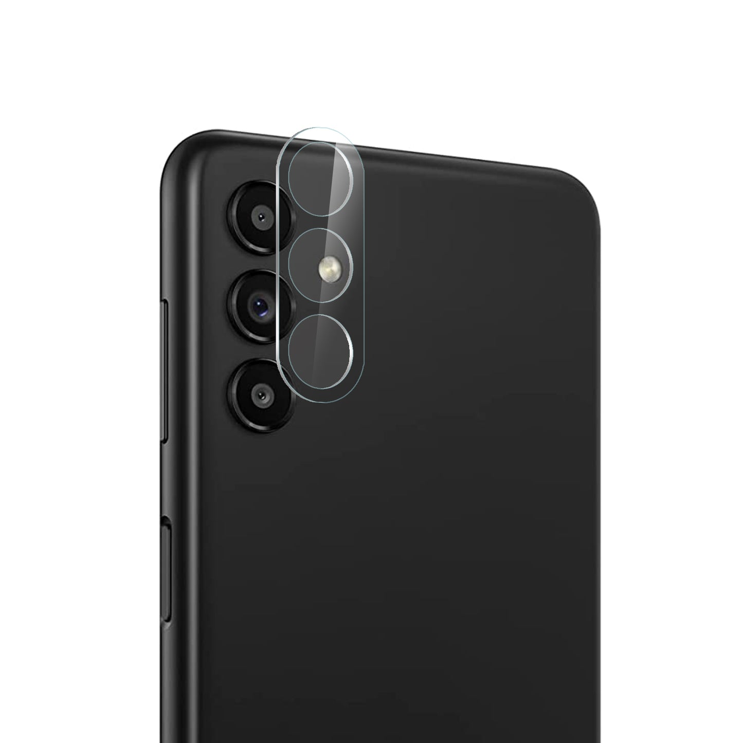 Samsung A54 Camera Lens Colored Edge Tempered(2.5D) - Black (1105608)