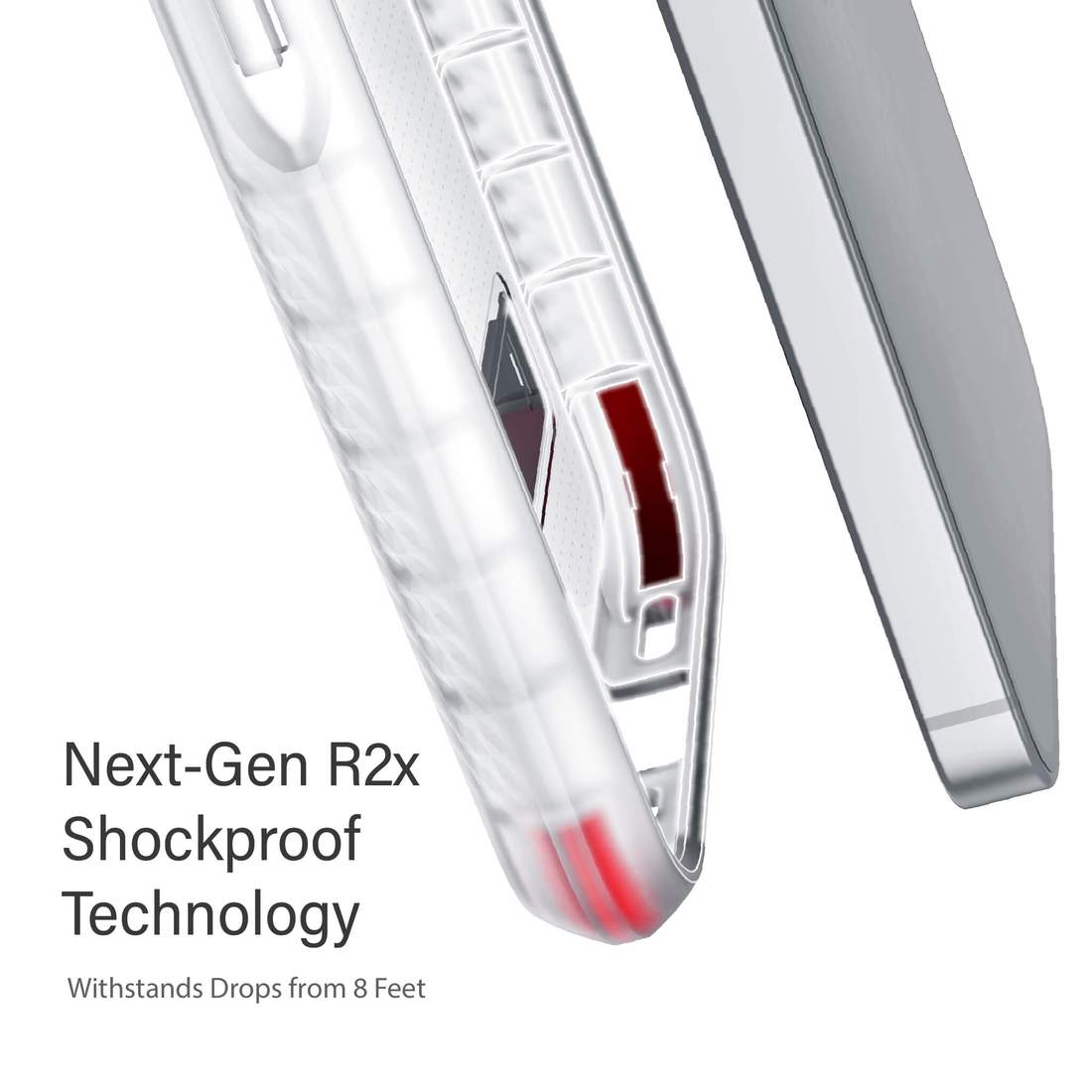 Apple iPhone 12 Mini 5.4 Ghostek Covert case With Stand - Clear (1101732)