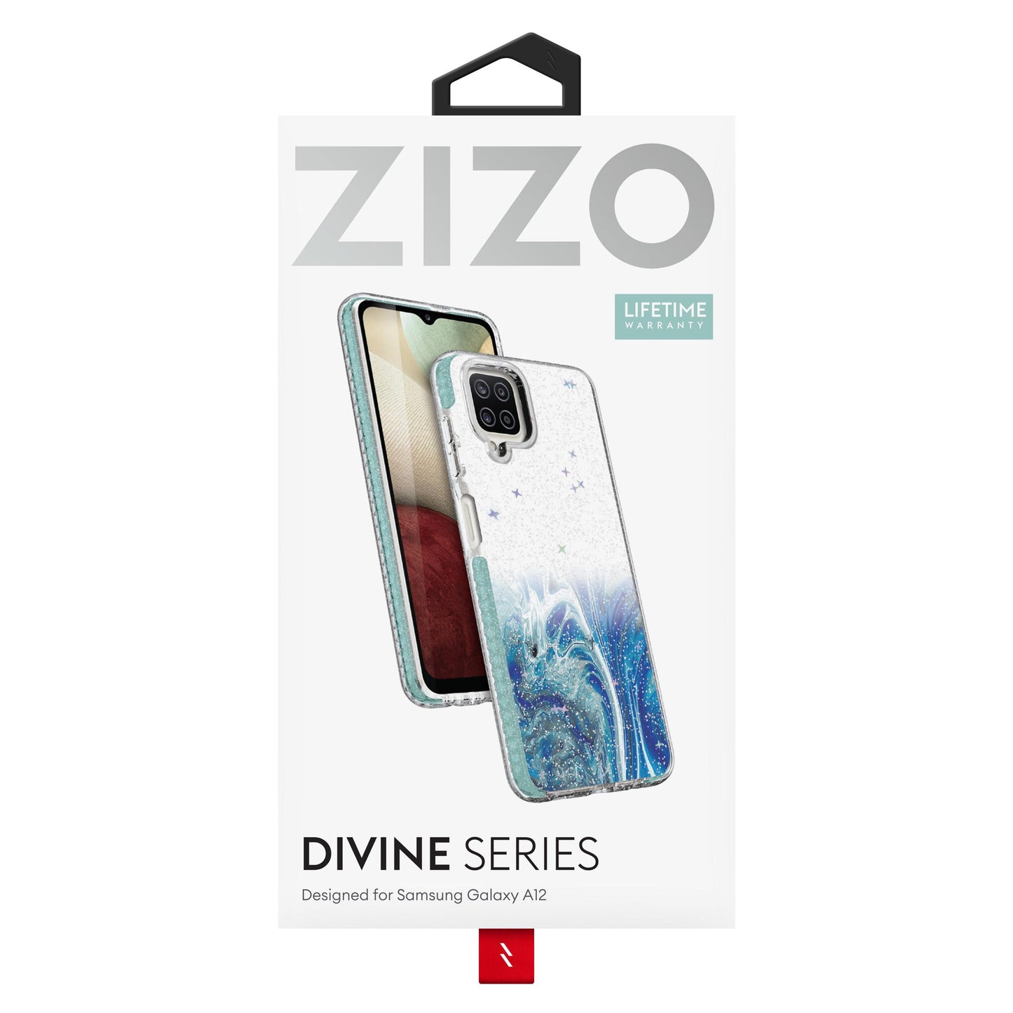 SAMSUNG GALAXY A12 ZIZO DIVINE SERIES CASE - ARTIC (1103421)