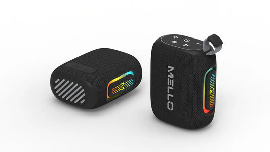 MELLO DASH PORTABLE SPEAKER BLACK ( 1107787) (MSRP $59.99)