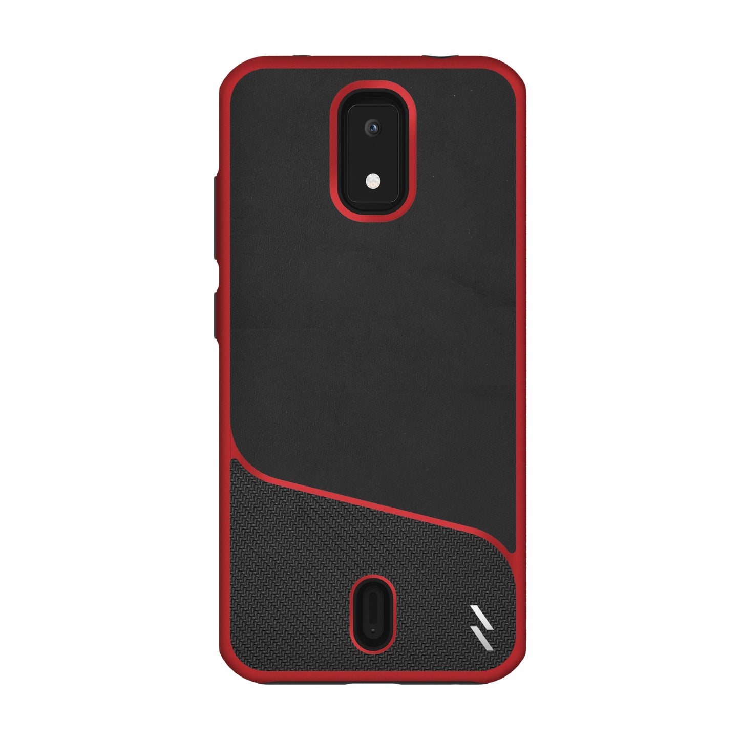 CRICKET DEBUT 4G LTE ZIZO DIVISION SERIES CASE - BLACK & RED (1102272)