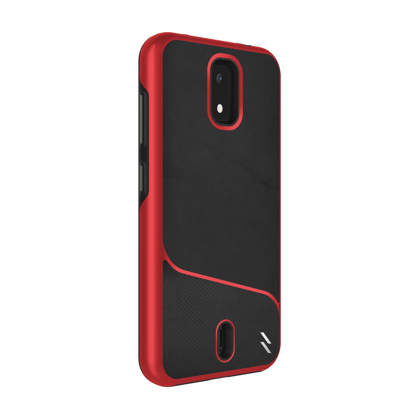 CRICKET DEBUT 4G LTE ZIZO DIVISION SERIES CASE - BLACK & RED (1102272)