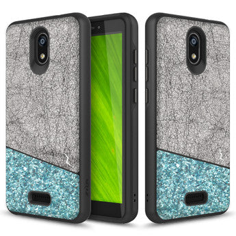 CRICKET ICON SMARTPHONE ZIZO DIVISION Series Case (Black/Mint) (4193)