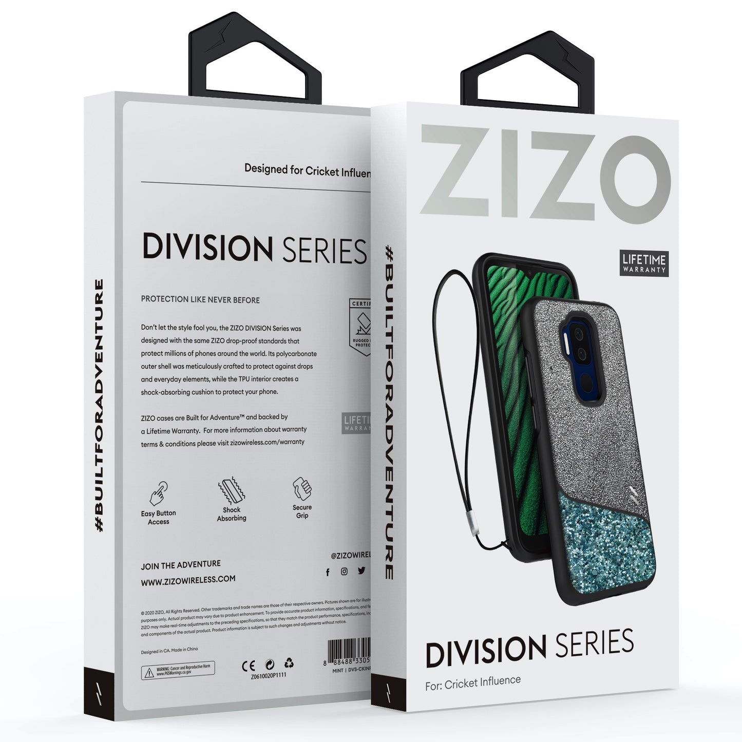 CRICKET INFLUENCE ZIZO DIVISION SERIES CASE - MINT (110372)
