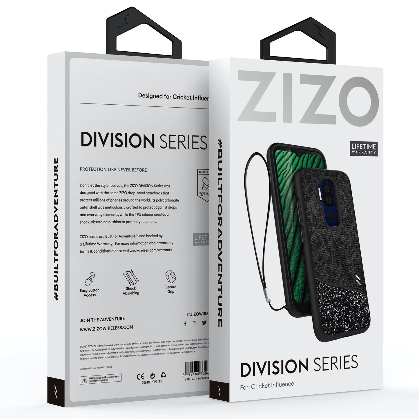 CRICKET INFLUENCE ZIZO DIVISION SERIES CASE - STELLAR (110373)