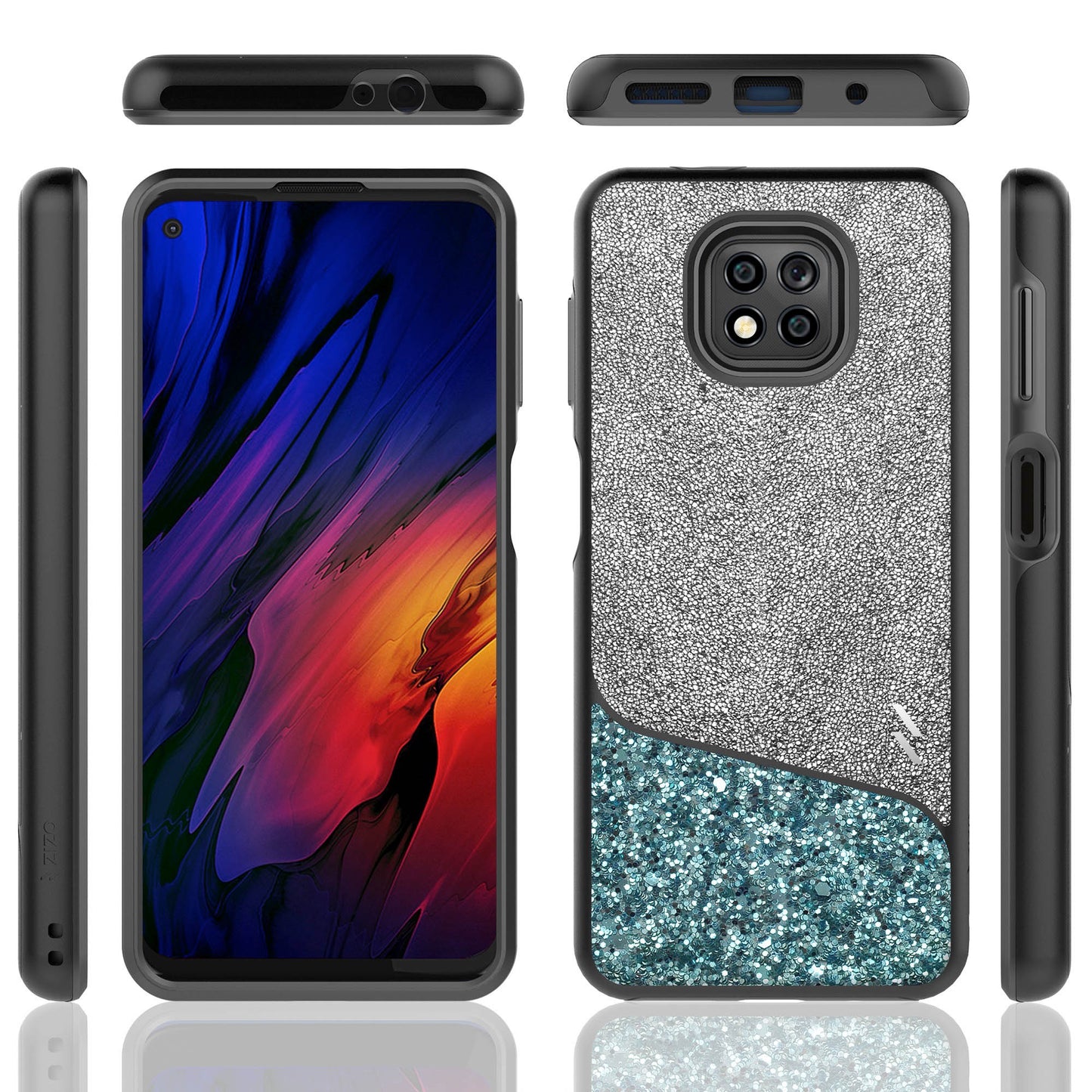MOTO G POWER (2021) ZIZO DIVISION SERIES CASE - MINT (1100416)