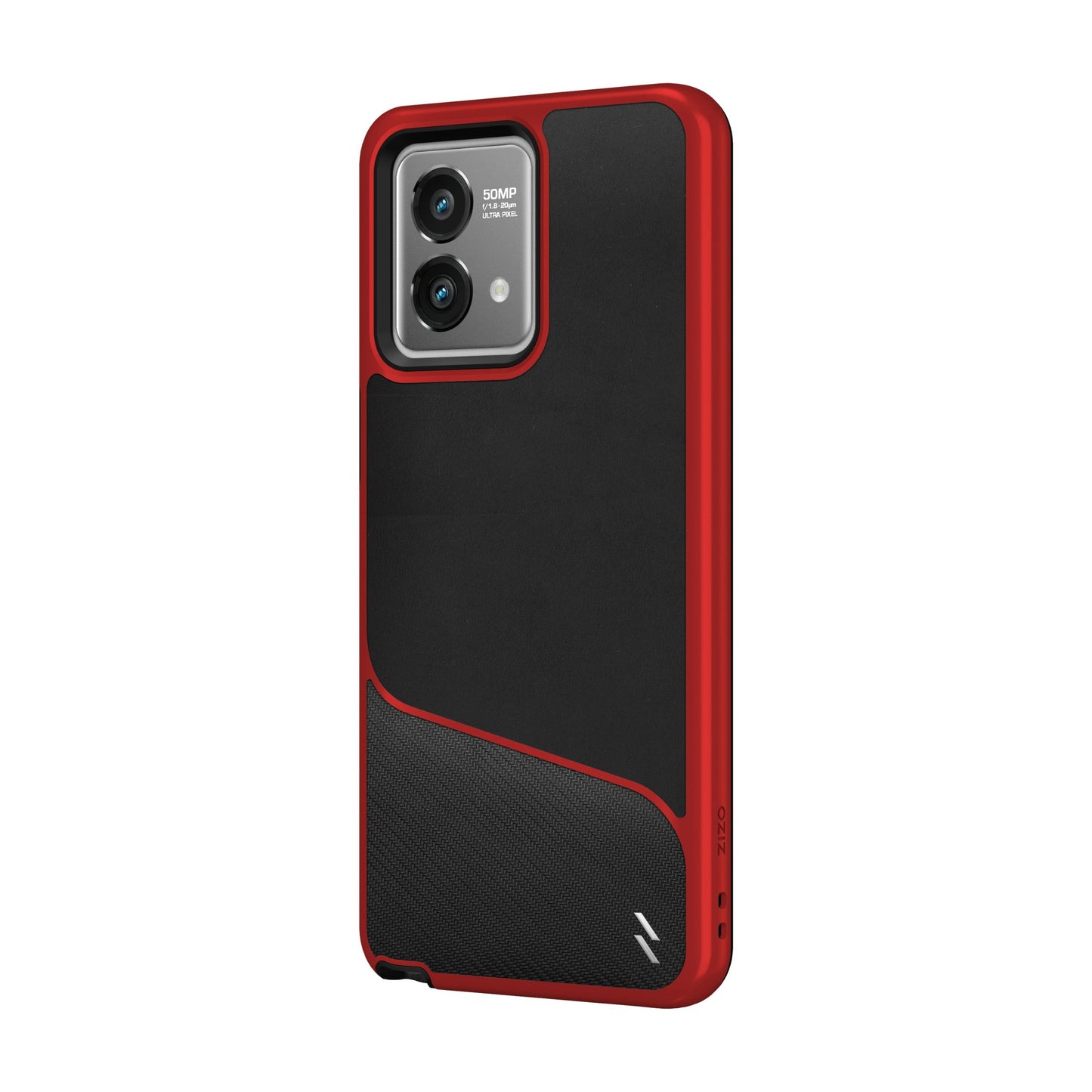 MOTO G STYLUS (2023) / MOTO G STYLUS 5G (2023) ZIZO DIVISION SERIES CASE- BLACK & RED (1105786)