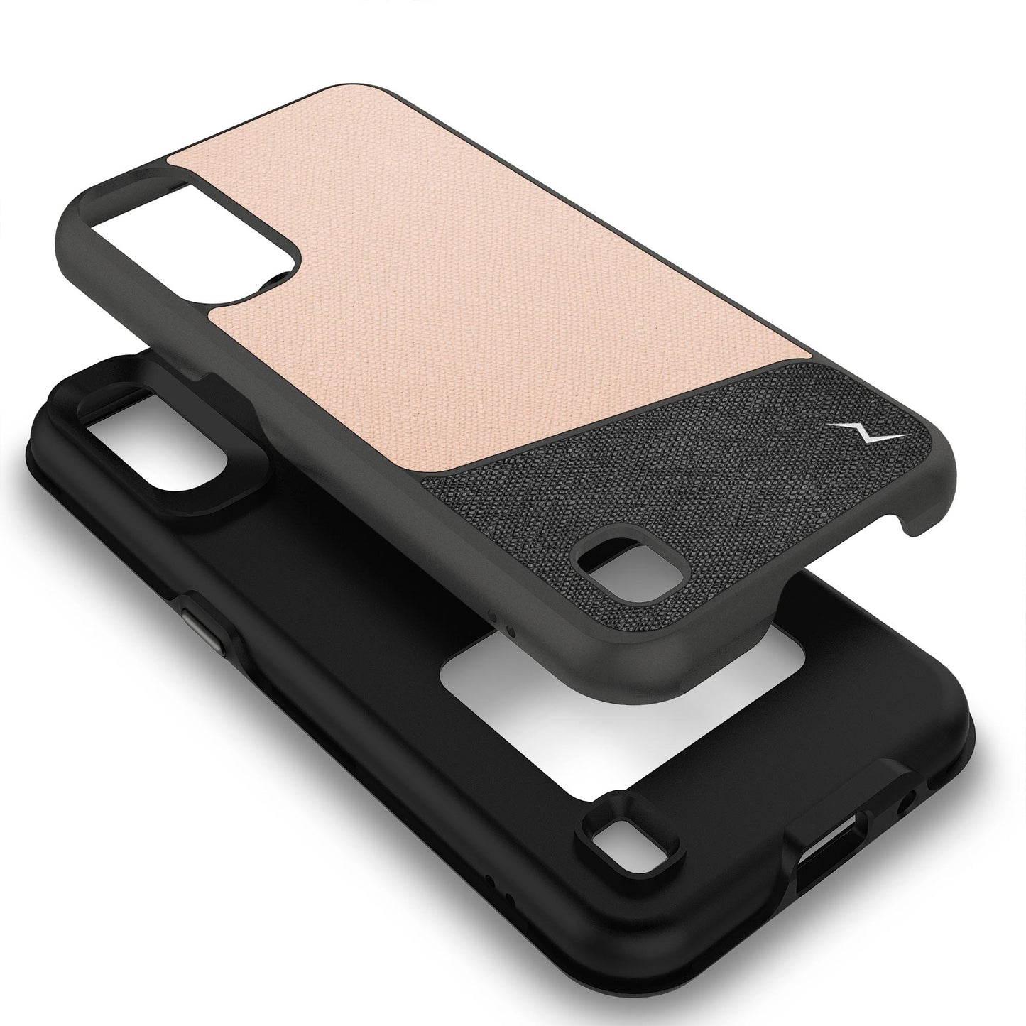 Samsung Galaxy A01 ZIZO DIVISION Series Case - Saffiano Blush   (9747)