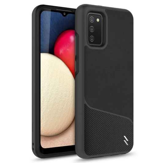 SAMSUNG GALAXY A02s ZIZO DIVISION SERIES CASE - NYLON BLACK (1101045)