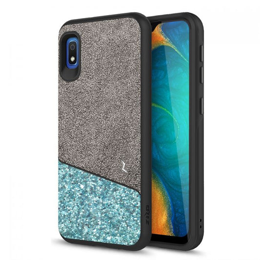 Samsung Galaxy A10e Zizo Division Case w/ Shockproof Protection & Dual Layered - Black / Mint (110)