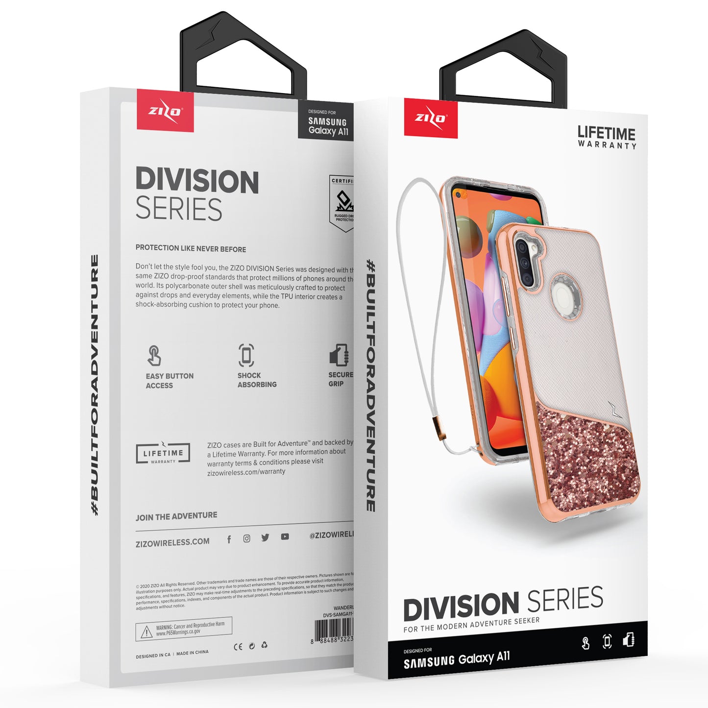 SAMSUNG GALAXY A11 ZIZO DIVISION SERIES CASE - WANDERLUST (9988)