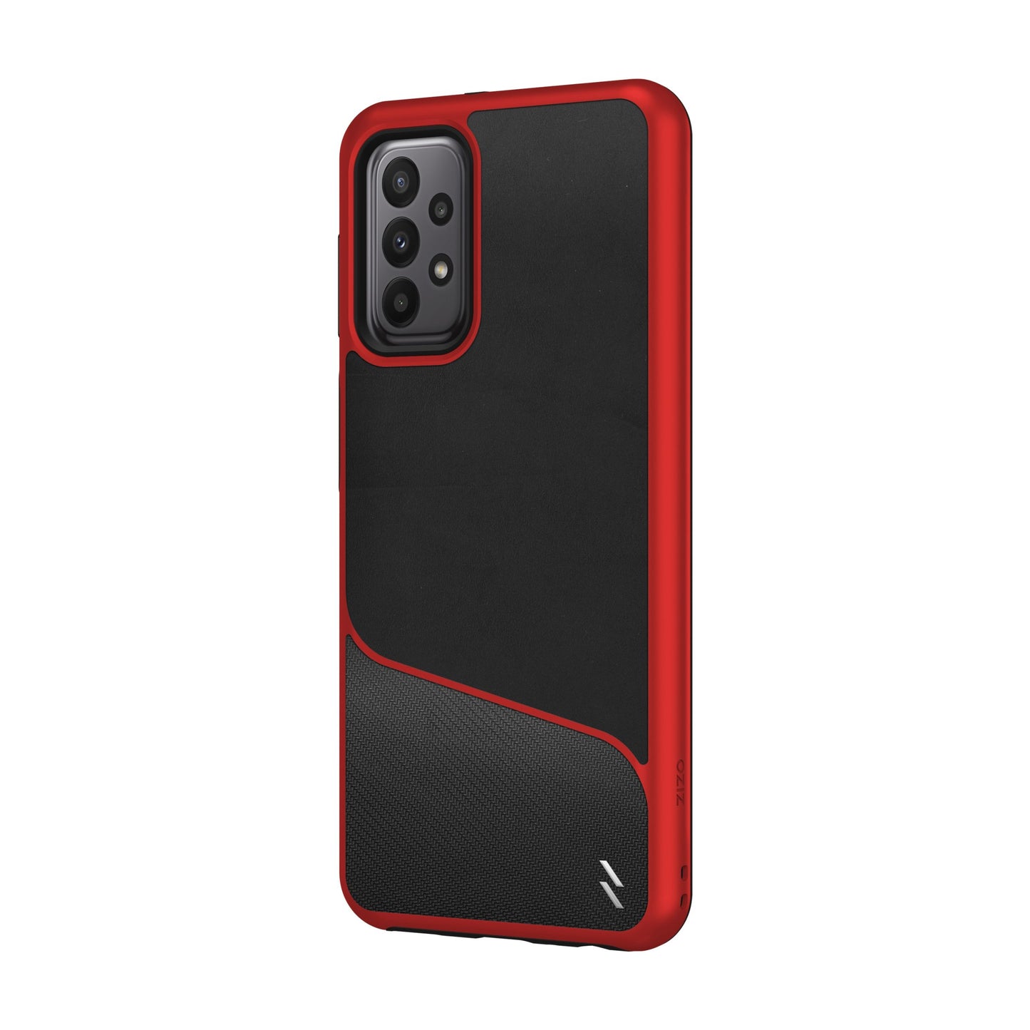SAMSUNG GALAXY A23 5G ZIZO DIVISION SERIES CASE - BLACK & RED (1104838)
